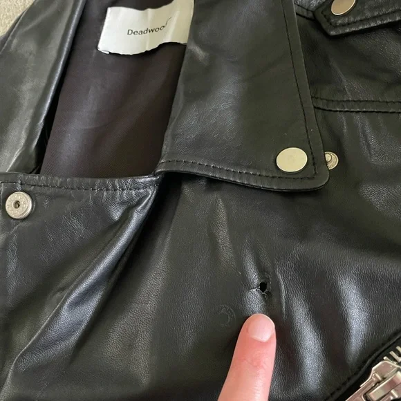 Deadwood Joan short biker jacket - Picture 6 of 15